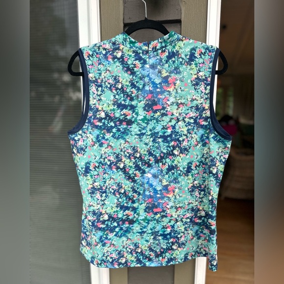 Lady Hagen Women’s Sleeveless Top - Blue and Green Size XL - Picture 5 of 6